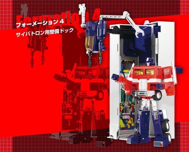 Image Of Missing Link C 01 Convoy Takara Tomy 40th Anniversary Transformers Series  (12 of 22)